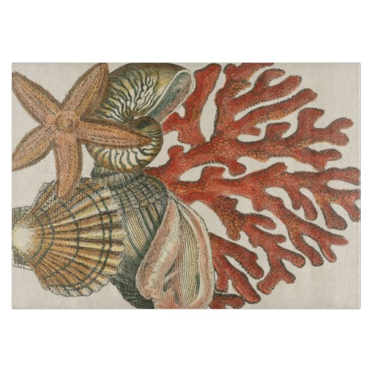 Meereswelt Schneidebrett (Vorderseite)