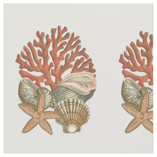 Meereswelt Stoff (Nahaufnahme)