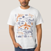 Meereswunder - Vintages Leben im Meer T-Shirt (Vorderseite)