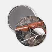 Meerfischerei Magnet (Vorderseite/Rückseite)