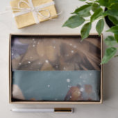 Meerforelle und Goldmedaille Seidenpapier (Geschenk)