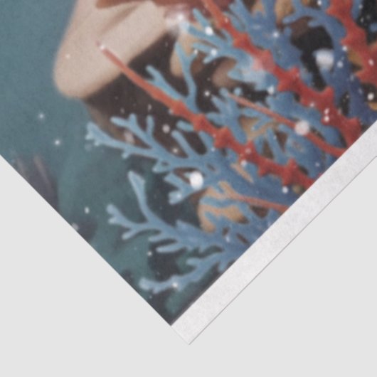 Meerforelle und Goldmedaille Seidenpapier (Ausschnitt)