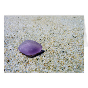 Meerglas in Amethyfarbe