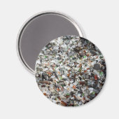 Meerglas Magnet (Vorderseite/Rückseite)