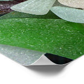 Meerglas Poster (Ecke)