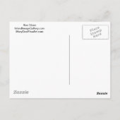 Meerglas Postkarte (Rückseite)