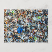 Meerglas Postkarte (Vorderseite)