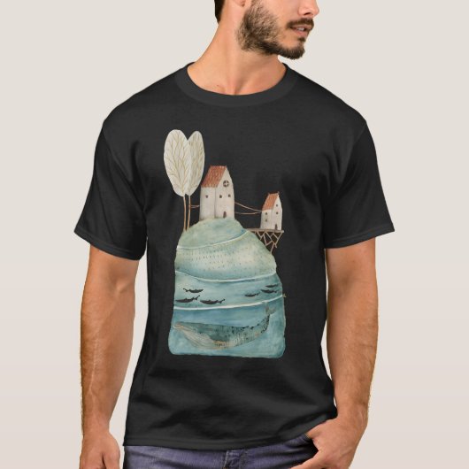 Meerhaus #1 T-Shirt (Vorderseite)