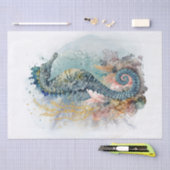 Meerhornfarbe Seidenpapier (Handwerk)