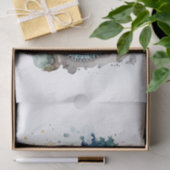 Meerhornfarbe Seidenpapier (Geschenk)