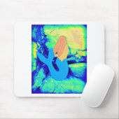 Meerjungdesign Mousepad (Mit Mouse)