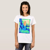 Meerjungdesign T-Shirt (Vorne ganz)