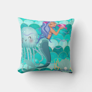Meerjungenkissen Kissen