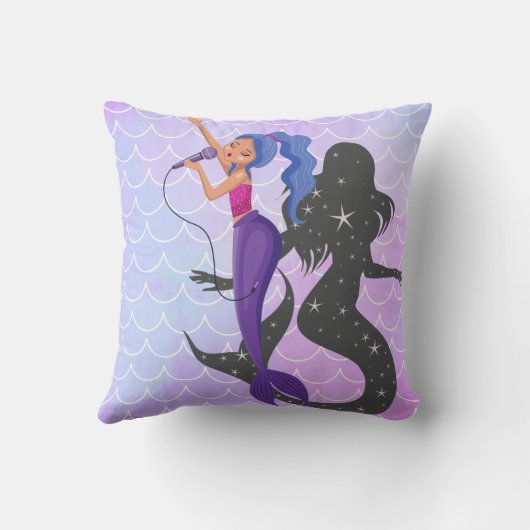 Meerjungenkissen Kissen (Rückseite)