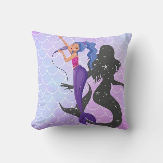 Meerjungenkissen Kissen (Vorderseite)