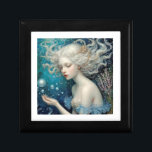 Meerjungenkoralle unter der Fantasie des Meeres Erinnerungskiste<br><div class="desc">Diese schöne Meerjungfrau und Unterwasserszene mit blauen Wasser,  Korallen und Meerjungfrau,  die nach Blasen suchen. Lebhafte Farben. Ein Geschenk für ein kleines Mädchen,  das Fantasiefiguren Liebe. Sie kann ihren Schmuck und andere Schätze aufbewahren.</div>