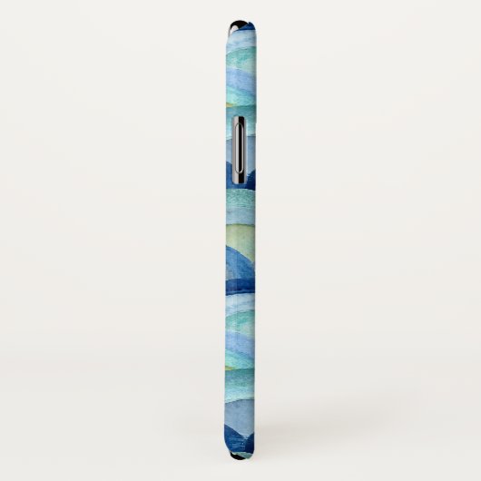 Meerjungenskala und Meerglaswaagen Case-Mate iPhone Hülle (Hinten/Rechts)