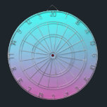 Meerjungfarben Farbverlauf lila rosa Aqua ombre Dartscheibe<br><div class="desc">Meerjungfarben Farbverlauf lila rosa Aqua ombre Zuhause Zubehör. Accessoires in den Farben</div>