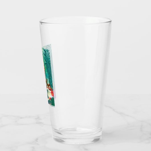 Meerjungfernglas (Rotköpfe) Glas (Links)