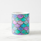 Meerjungfische skalieren Welle japanisches nahtlos Kaffeetasse (Mittel)
