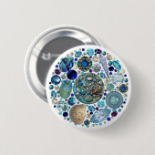 Meerjungfrau 1 button (Vorne & Hinten)