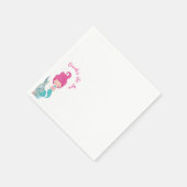 Meerjungfrau 1. Geburtstag Party ONEder Sea Serviette (Ecke)