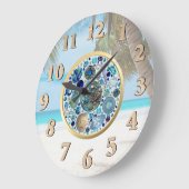 Meerjungfrau 1 große wanduhr (Winkel)