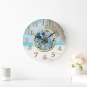 Meerjungfrau 1 große wanduhr (Zuhause)