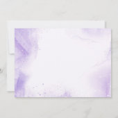 Meerjungfrau 2. Geburtstag 2. Foto des Party Einladung (Rückseite)