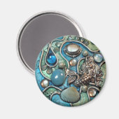 Meerjungfrau 2 magnet (Vorderseite/Rückseite)