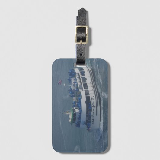 Meerjungfrau am Fluss Niagara Gepäckanhänger (Vorderseite Vertikal)