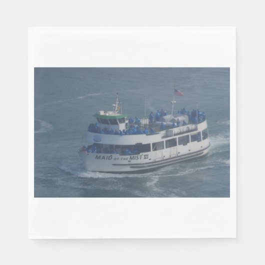 Meerjungfrau am Fluss Niagara Serviette (Vorderseite)