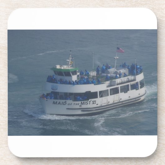 Meerjungfrau am Fluss Niagara Untersetzer (Vorderseite)
