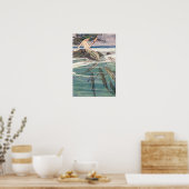 Meerjungfrau am Marooners' Rock von Alice B. Woodw Poster (Küche)