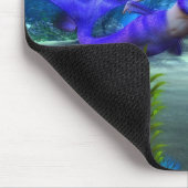Meerjungfrau am Spiel Mousepad (Ecke)