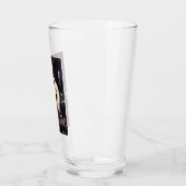 Meerjungfrau am Strand Glas (Links)