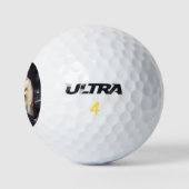 Meerjungfrau am Strand Golfball (Logo)
