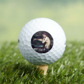 Meerjungfrau am Strand Golfball (Insitu T-Shirt)