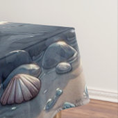 Meerjungfrau am Strand in der Nacht Tischdecke (Beispiel)