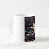 Meerjungfrau am Strand Kaffeetasse (Vorderseite Links)