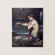 Meerjungfrau am Strand