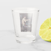 Meerjungfrau am Strand Schnapsglas (Rückseite)