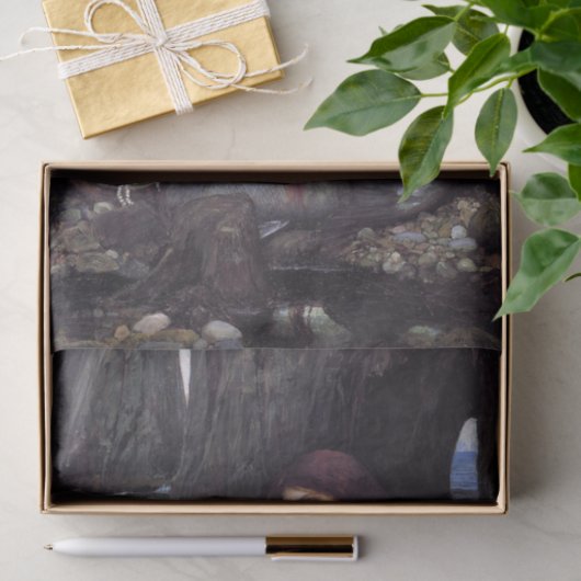 Meerjungfrau am Strand Seidenpapier (Geschenk)