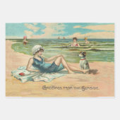 Meerjungfrau Antike Magie Schöner Ozean Geschenkpapier Set (Vorderseite 3)