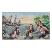 Meerjungfrau Antike Magie Schöner Ozean Namenschild (Vorderseite)