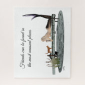 Meerjungfrau auf dem Dock Jigsaw Puzzle (Vertikal)