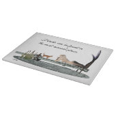 Meerjungfrau auf dem Hafenschiff Schneidebrett (Ecke)