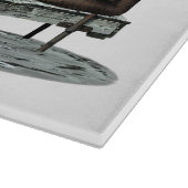 Meerjungfrau auf dem Hafenschiff Schneidebrett (Ecke)