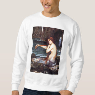 Meerjungfrau auf dem Ufer Sweatshirt