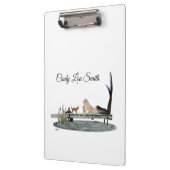 Meerjungfrau auf der Anlegestelle Klemmbrett (Links)